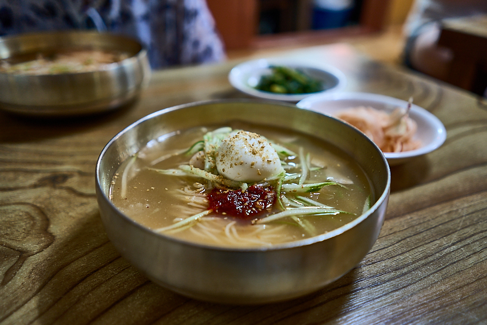 아산 노포 밀면 맛집 신정식당